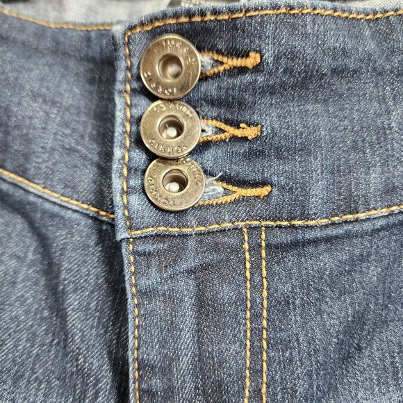 Torrid Denim Womens Button-Fly Skinny Jeans Size 16R Cotton & Rayon Blend - Picture 2 of 11